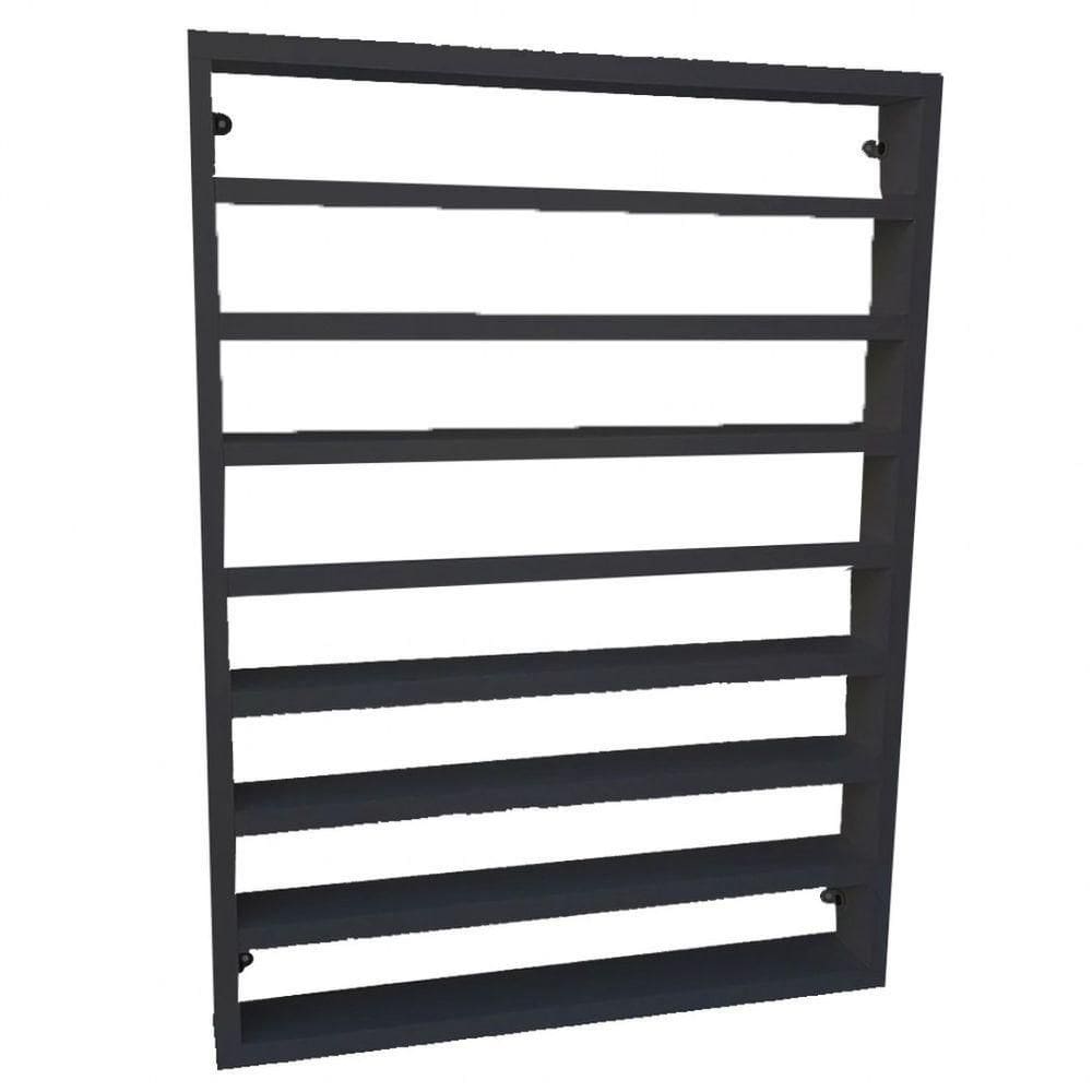 Prateleira Decorativa Coleções Trovarelli Preto