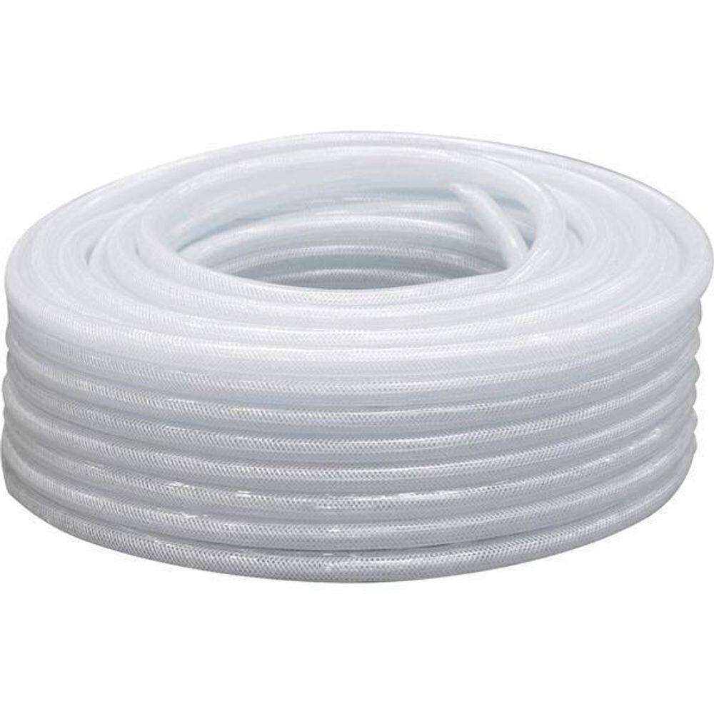 Mangueira Cristal Trançada 3/8 Vpt250 D Com 50M Vonder