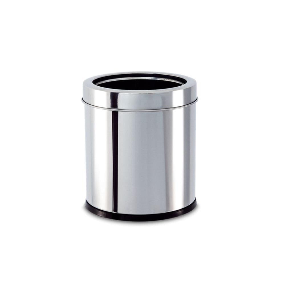 Lixeira inox com aro decorline lixeiras brinox