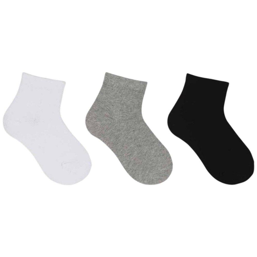 Kit 3 Pares de Meias Infantil Hoahi Cano Curto