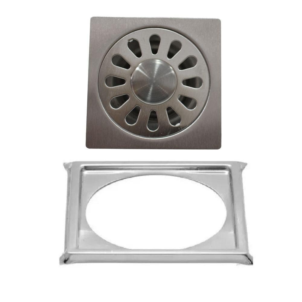 Ralo Inteligente Elimina Mal Cheiro 10x10 2mm - Aço 201 - 02