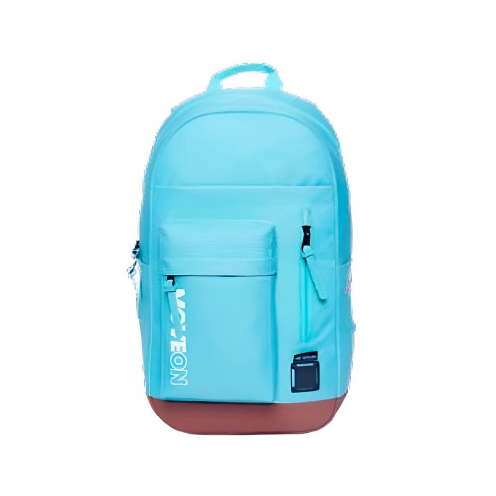 Mochila Unissex Juvenil Cores Escolar Passeio Viagem Cor:Verde Claro