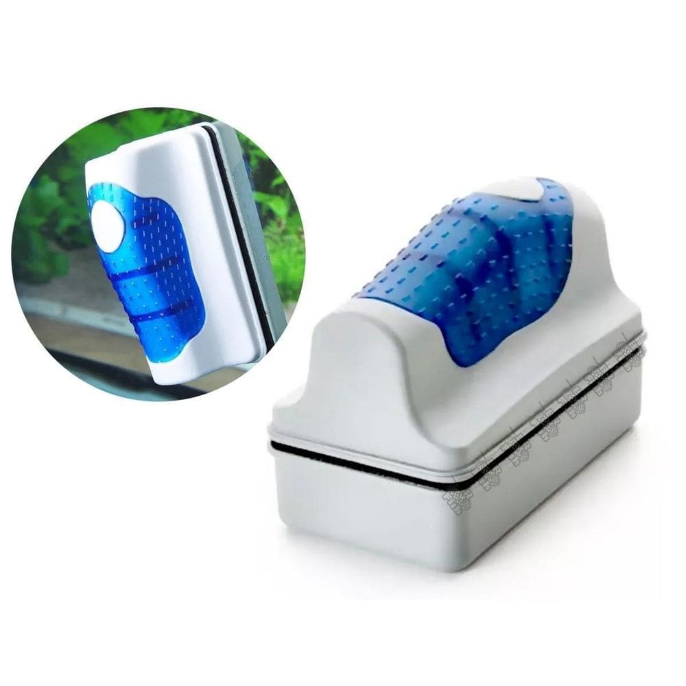 Limpador Magnético RS-11 RS AQUA para Vidraças e Aquários