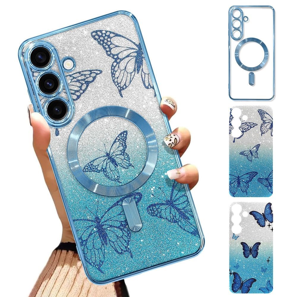 Capa de celular Illians Fit para Samsung Galaxy S25 Plus 6,7\" azul