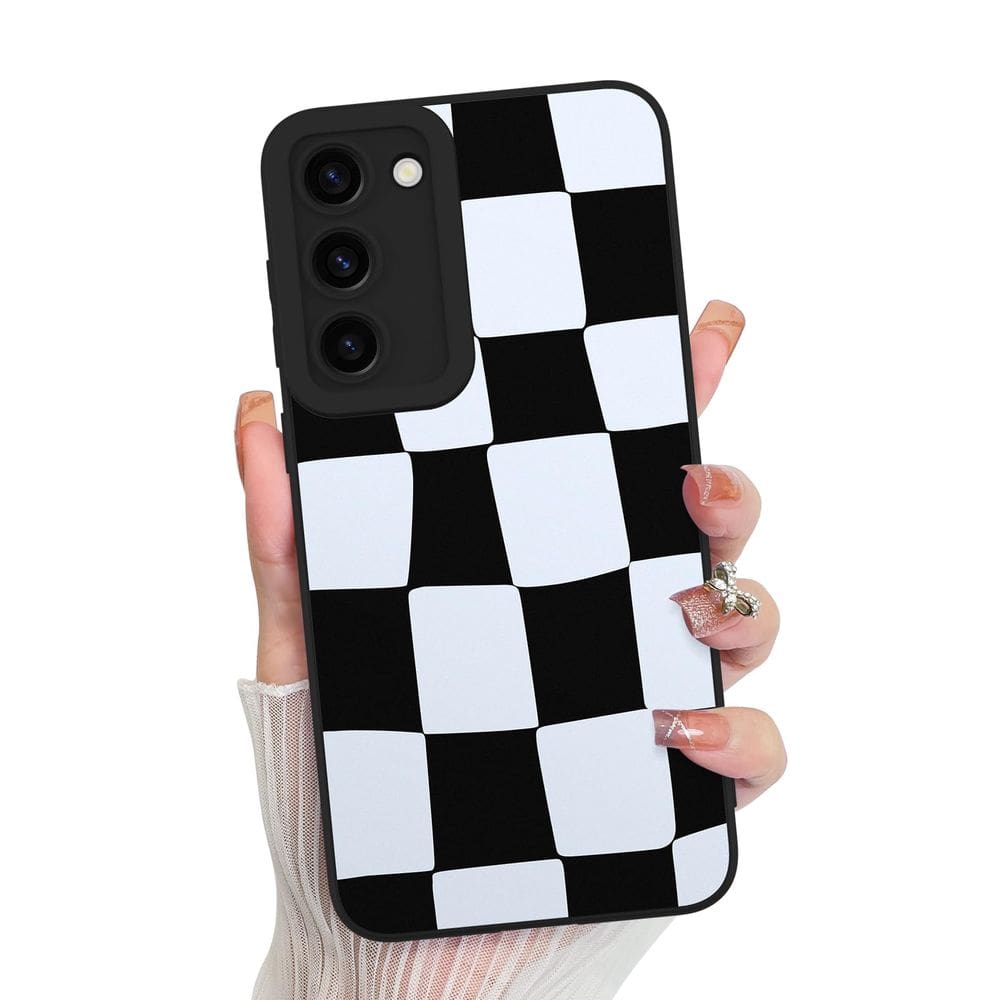 Capa de telefone KANGHAR compatível com Samsung Galaxy S23 - preta