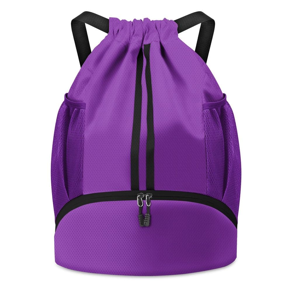 Bolsa de futebol BROTOU Mochila com cordão com bola e sapato Compart