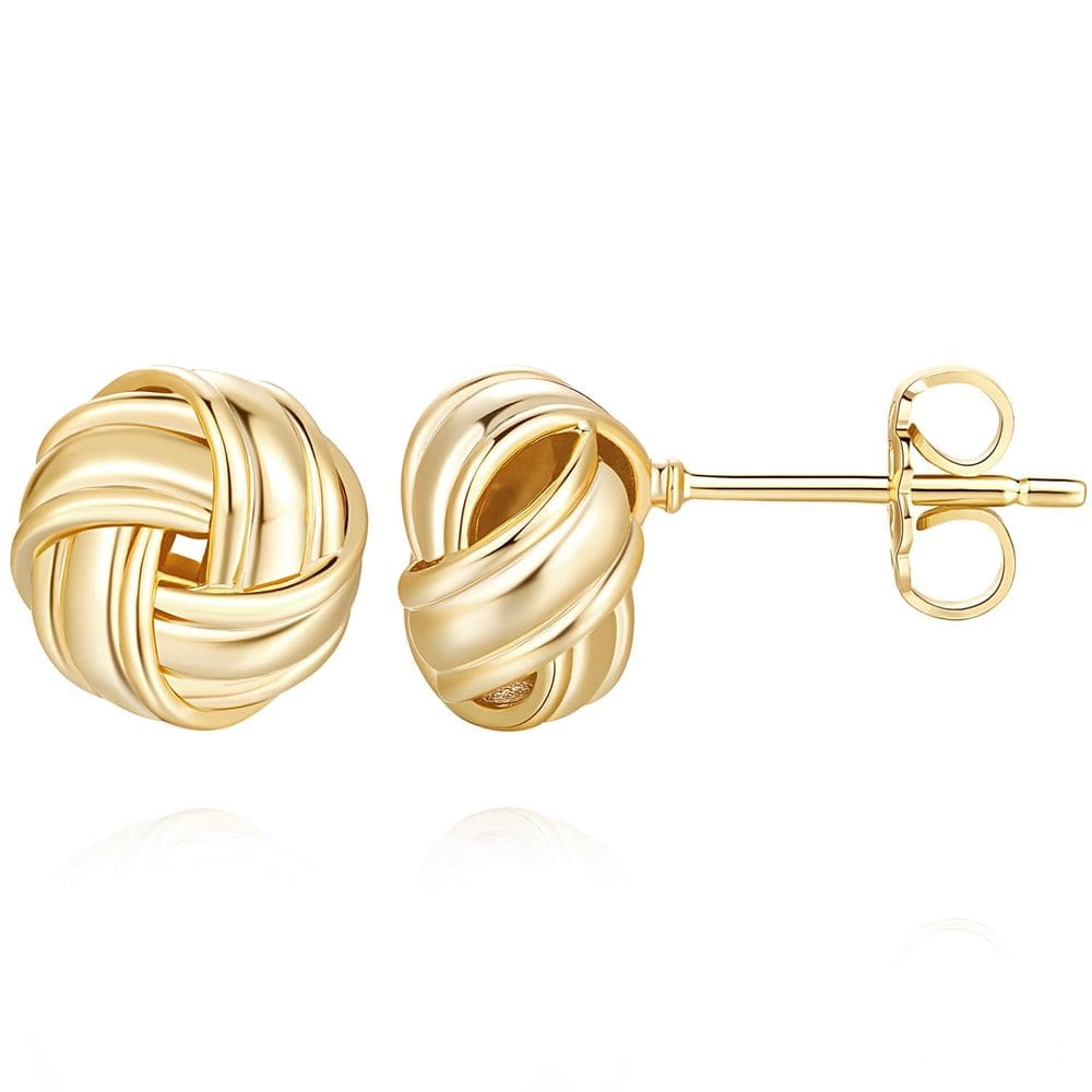 Brincos Kelli Myers banhados a ouro 14K para mulheres