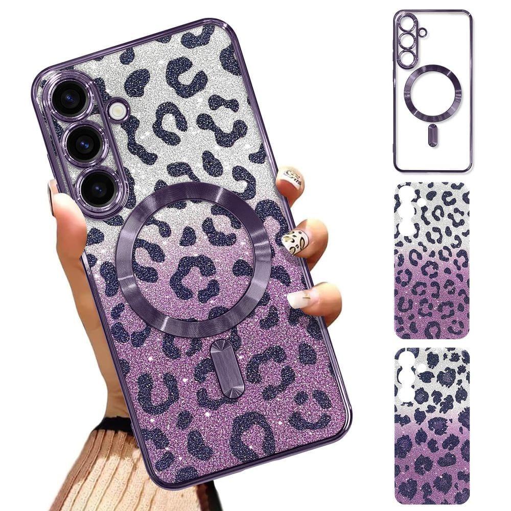 Capa de telefone Illians Fit para Samsung Galaxy S25 Plus roxa