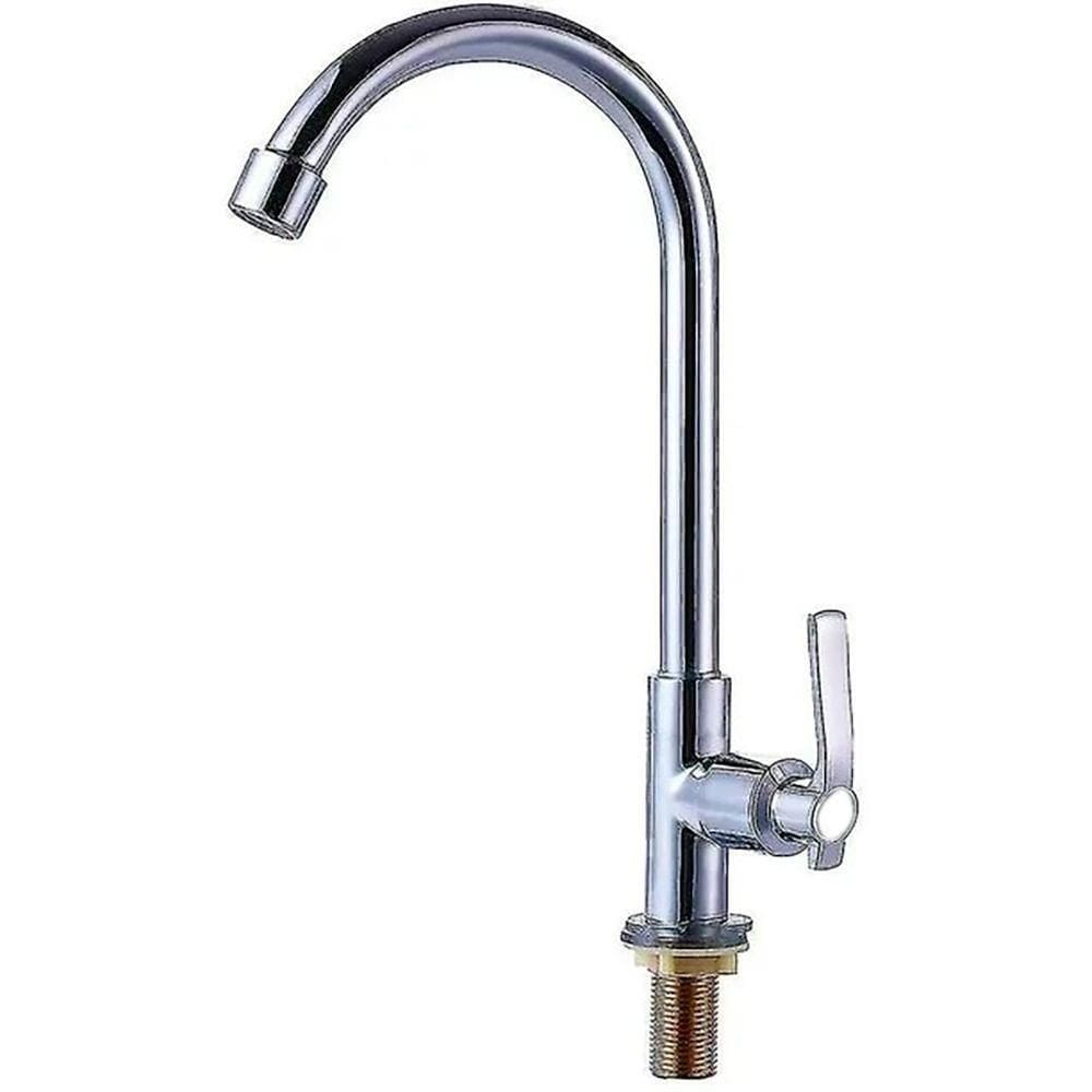 Torneira Banheiro Cozinha De Zinco Pratiada De água Fria