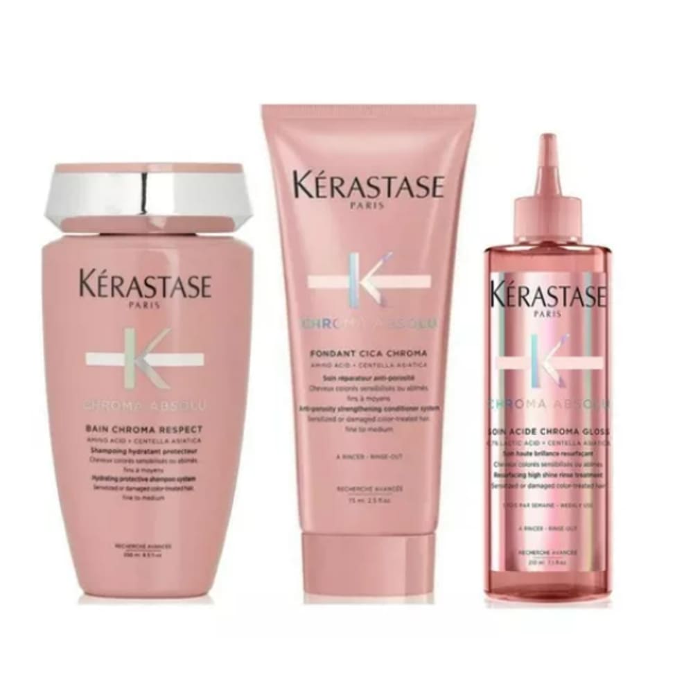 Kit Kérastase Chroma Absolu (shamp+cond+soin)