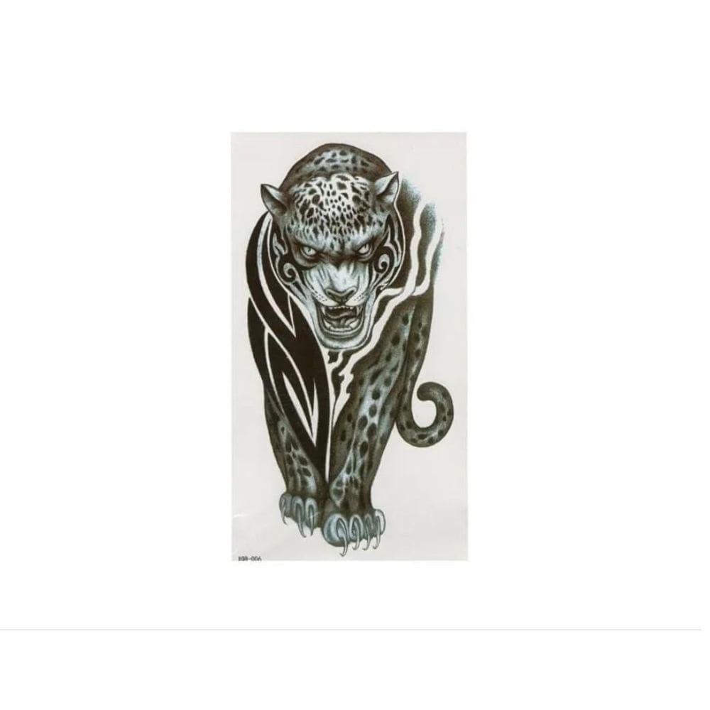 Tatuagem Temporária Pantera 19 Cm