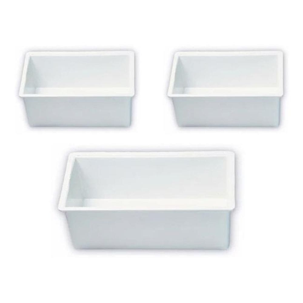 Forma Para Queijo Mussarela 4kg + 2 Formas De 1kg Injesul