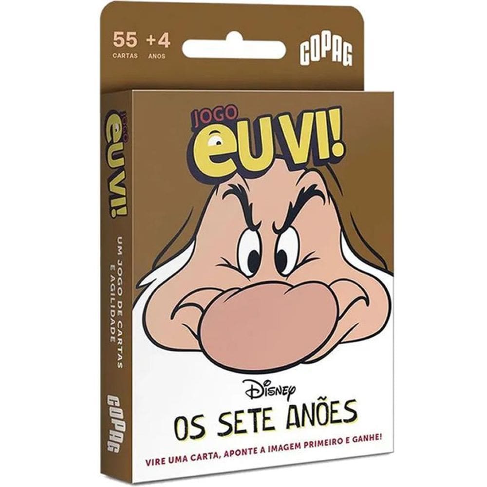 Jgs Brinq Carton Copag Eu Vi Sete Anões 36002