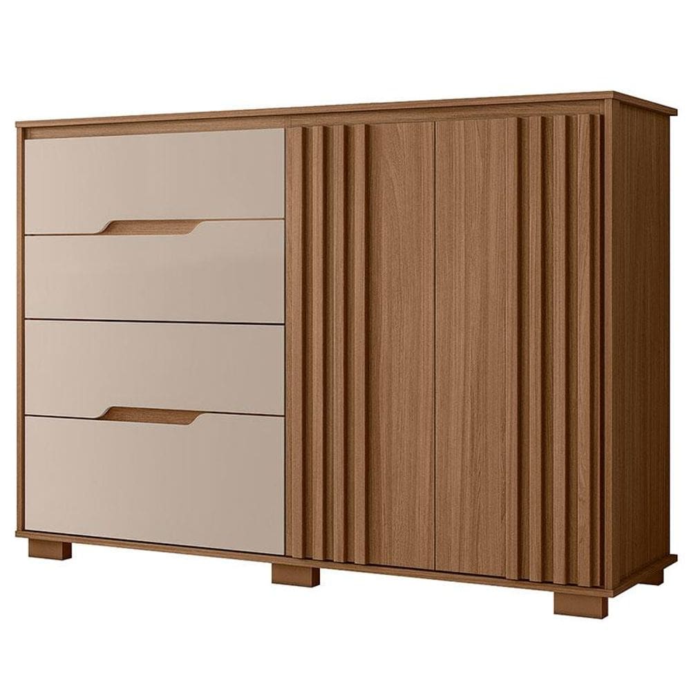 Cômoda Texas Carvalho Fendi - Moval