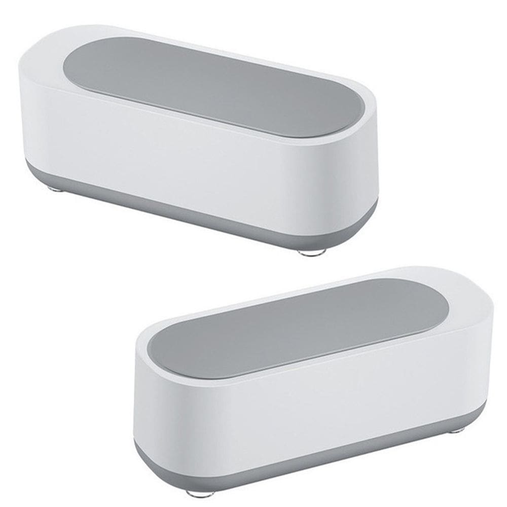 Limpador Ultrassonico de Oculos Joias Kit 2 unidades Pincel de Maquiagem Alta Frequencia Portatil Multiuso Alta Precisao