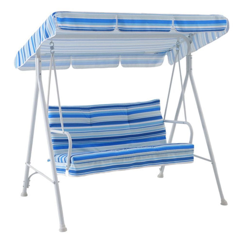 Cadeira Balanco 3 Lugares Listrado 163x120 Cm Suporta 220 Kg