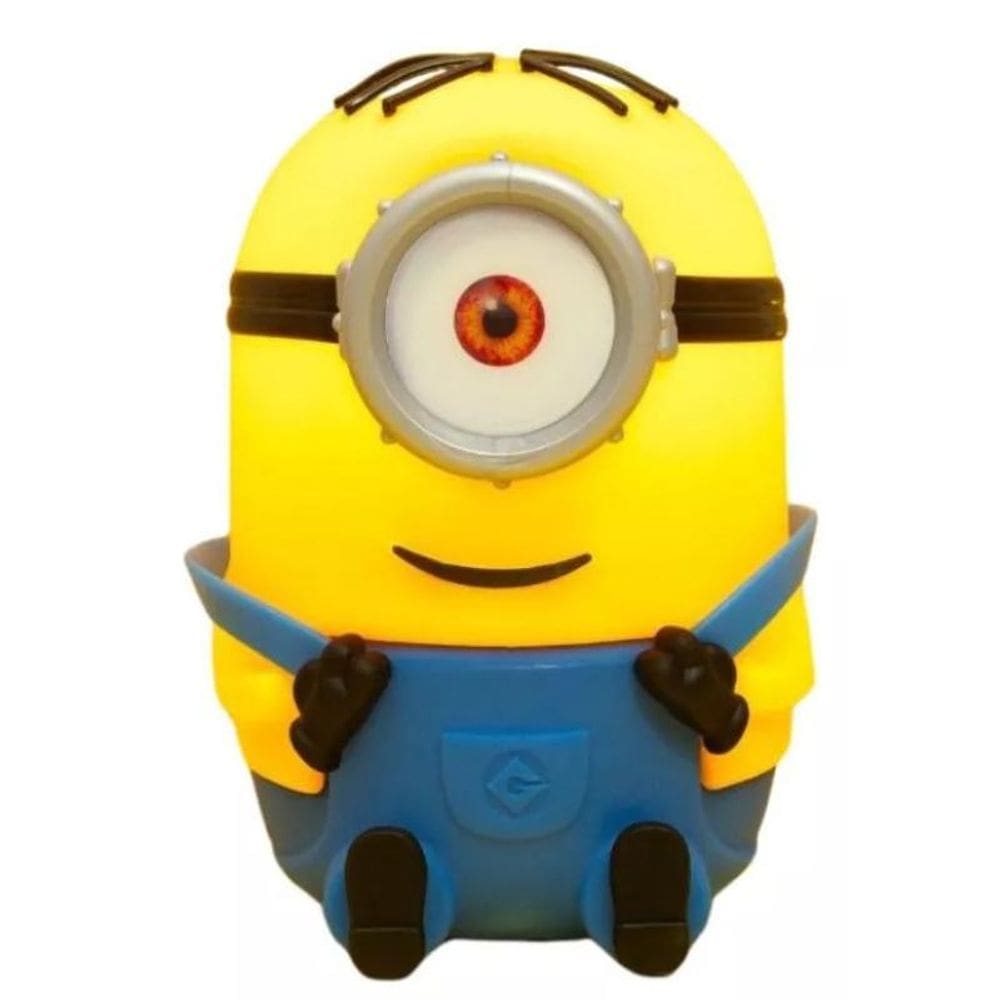 Luminária Mesa Abajur Minions Stuart Meu Malvado Favorito