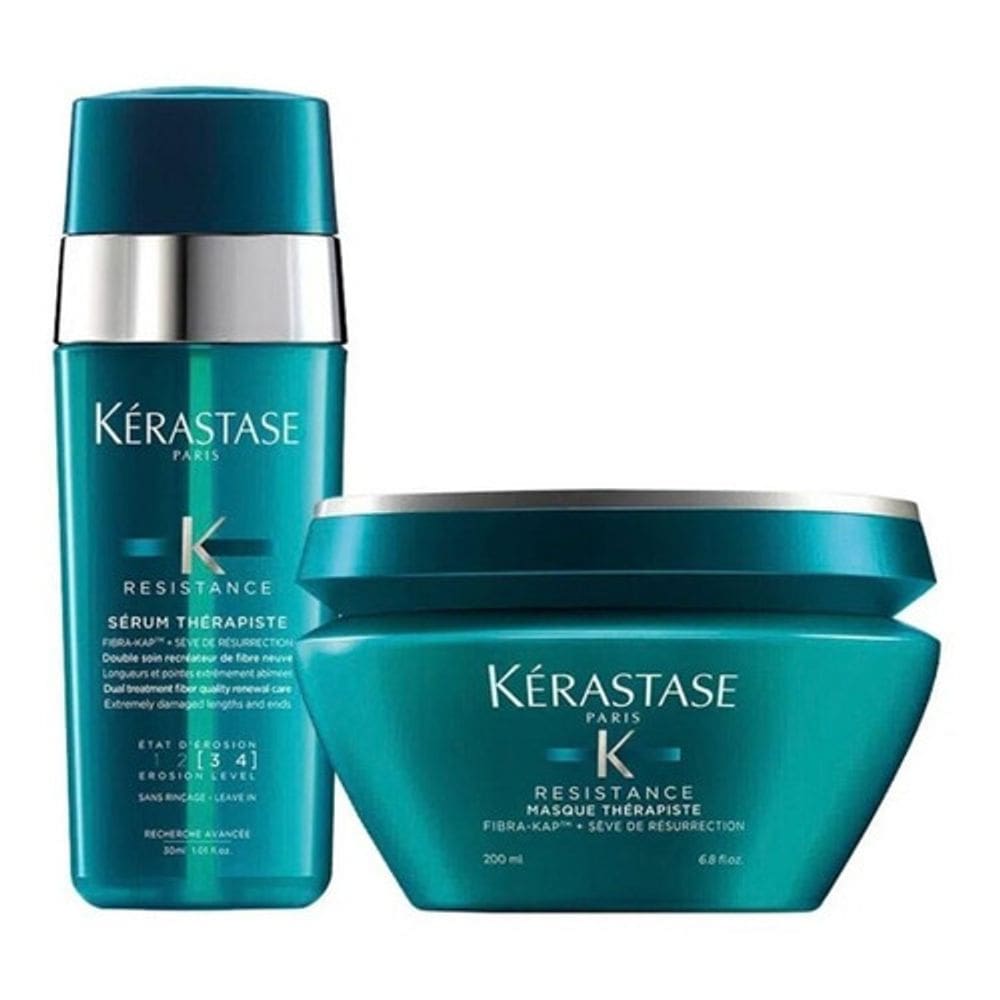 Kit Kérastase Resistance Thérapiste - Máscara200g +sérum30ml