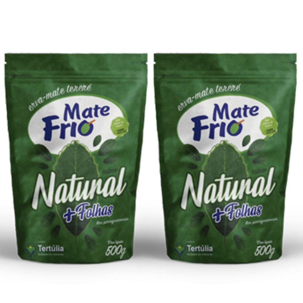 Erva Mate Tereré Natural Tertúlia 500g Kit com 2
