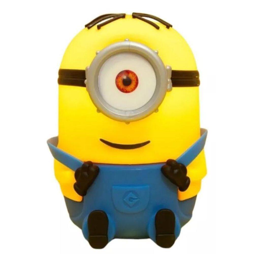 Luminária De Mesa Abajur Grande Minions Meu Malvado Favorito