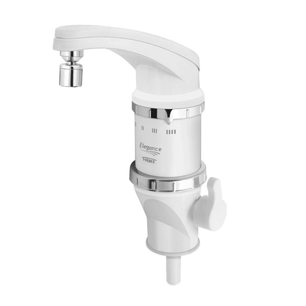 Torneira Elétrica Fame Elegance de Bancada, Branca, 6.800W - 220 Volts