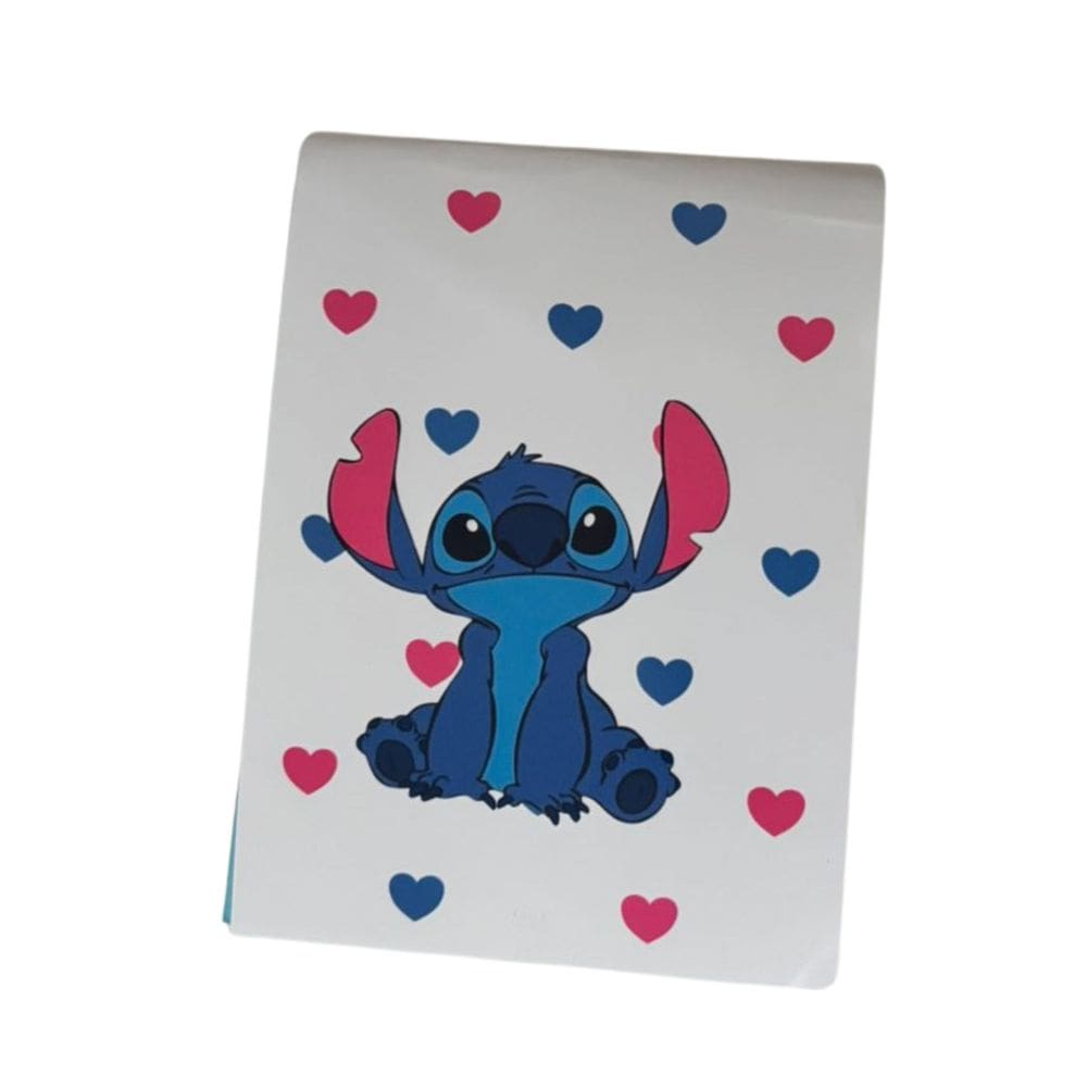 Bloco de anotações Stitch Stich Angel fofo presente papelaria presente natal lembrancinha rascunho
