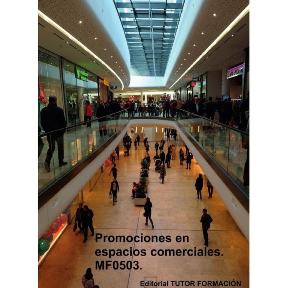 Promociones en espacios comerciales. MF0503. - Espanhol