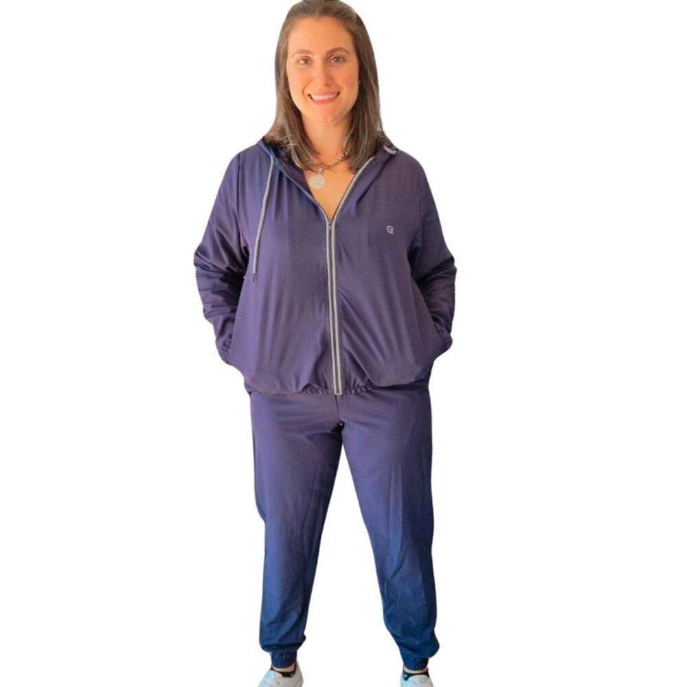 Conjunto Feminino CR Tactel Zíper Do M ao GG