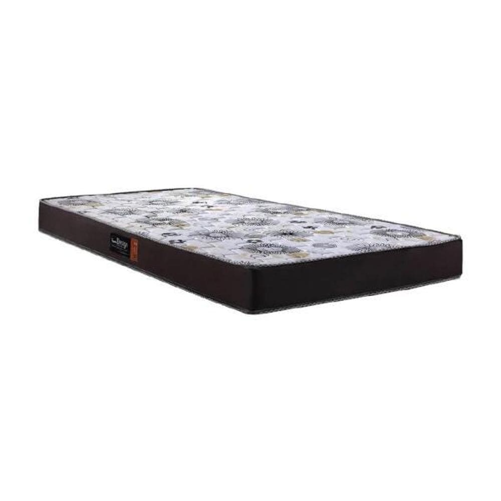 Colchão Casal de Espuma D33 Suede Cor Preto