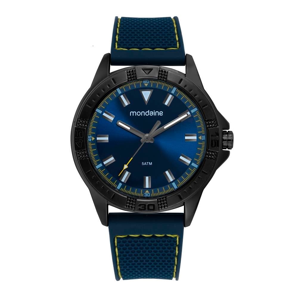 Relogio Mondaine Masculino Ref: 99787gpmvpi1 Esportivo Black