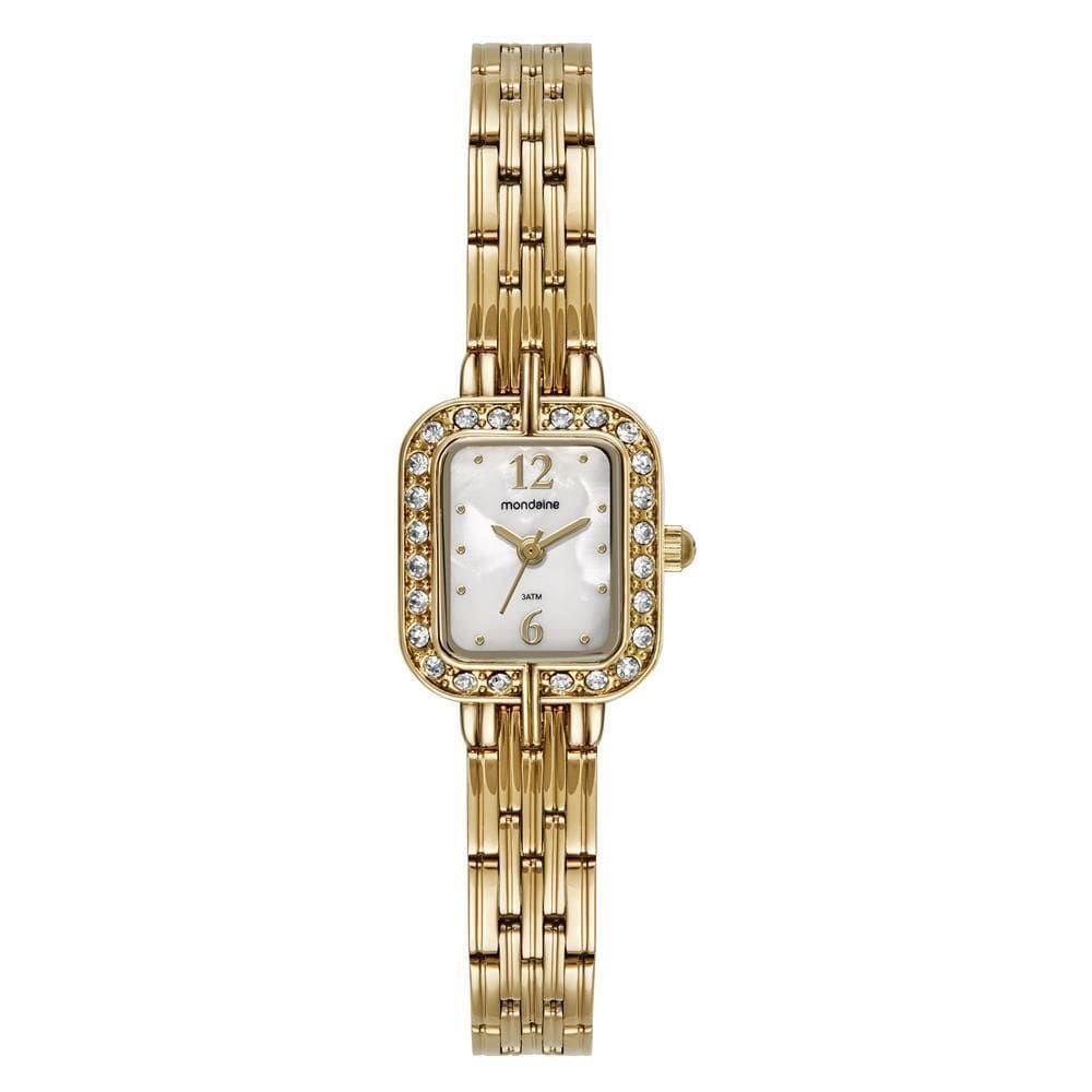 Relogio Mondaine Feminino Ref: 99781Lpmvde1 Retangular