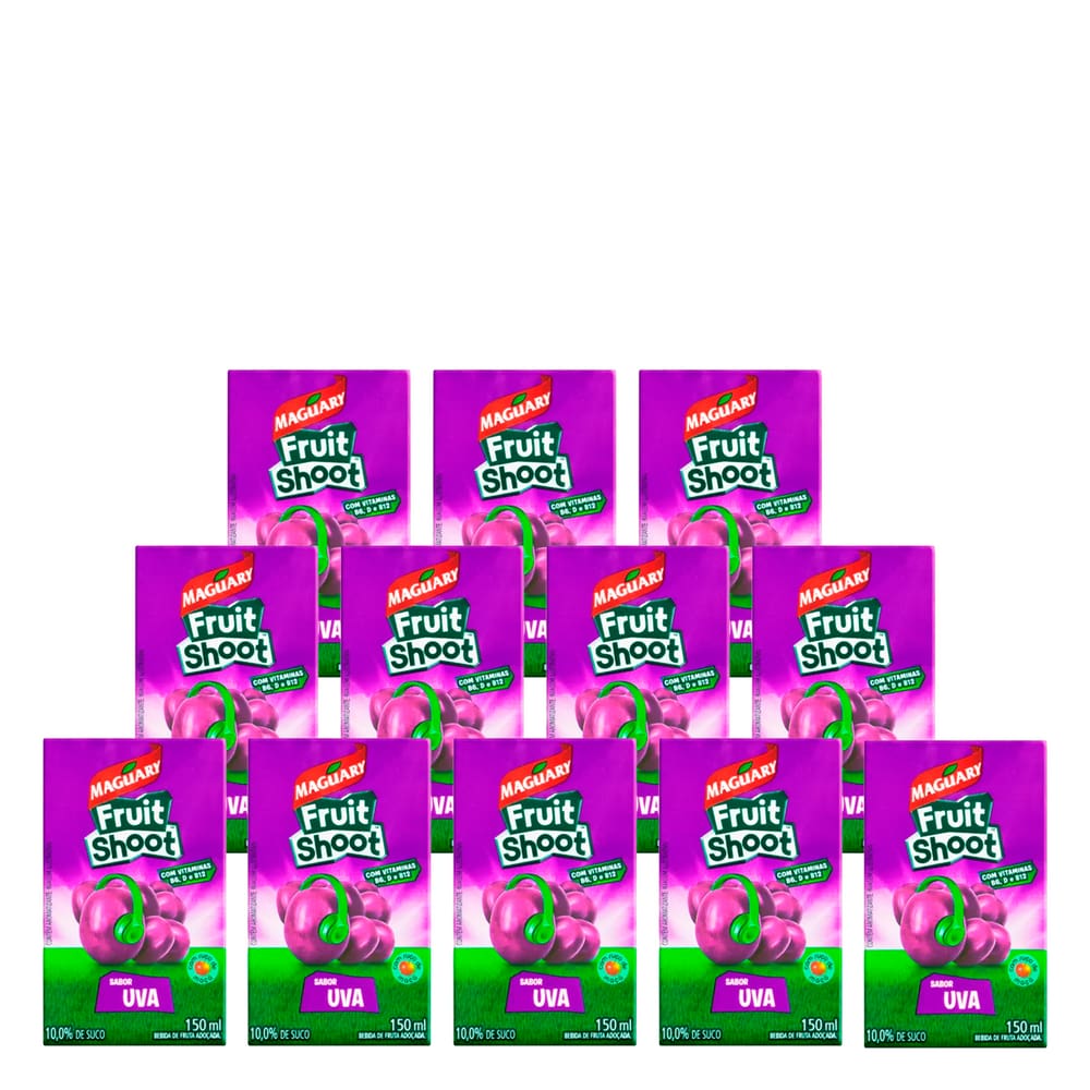 Suco de Uva Maguary Fruit Shoot 150ml 12 Unidades