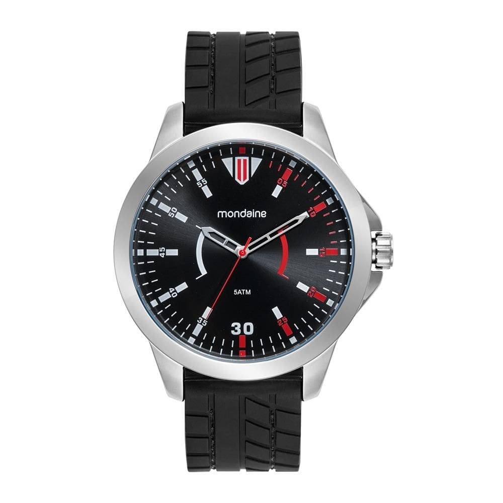 Relogio Mondaine Masculino Ref: 99790g0mvni1 Esportivo Prateado
