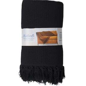 Manta para Sofá Versatil Cm 1,20 X 3,00 Preto