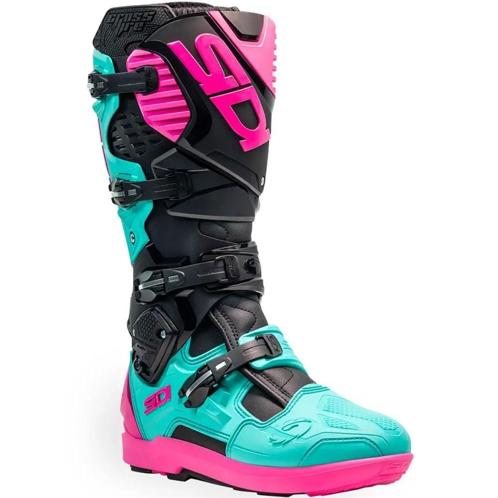Bota Sidi Crossfire 3 SRS Azul/Rosa
