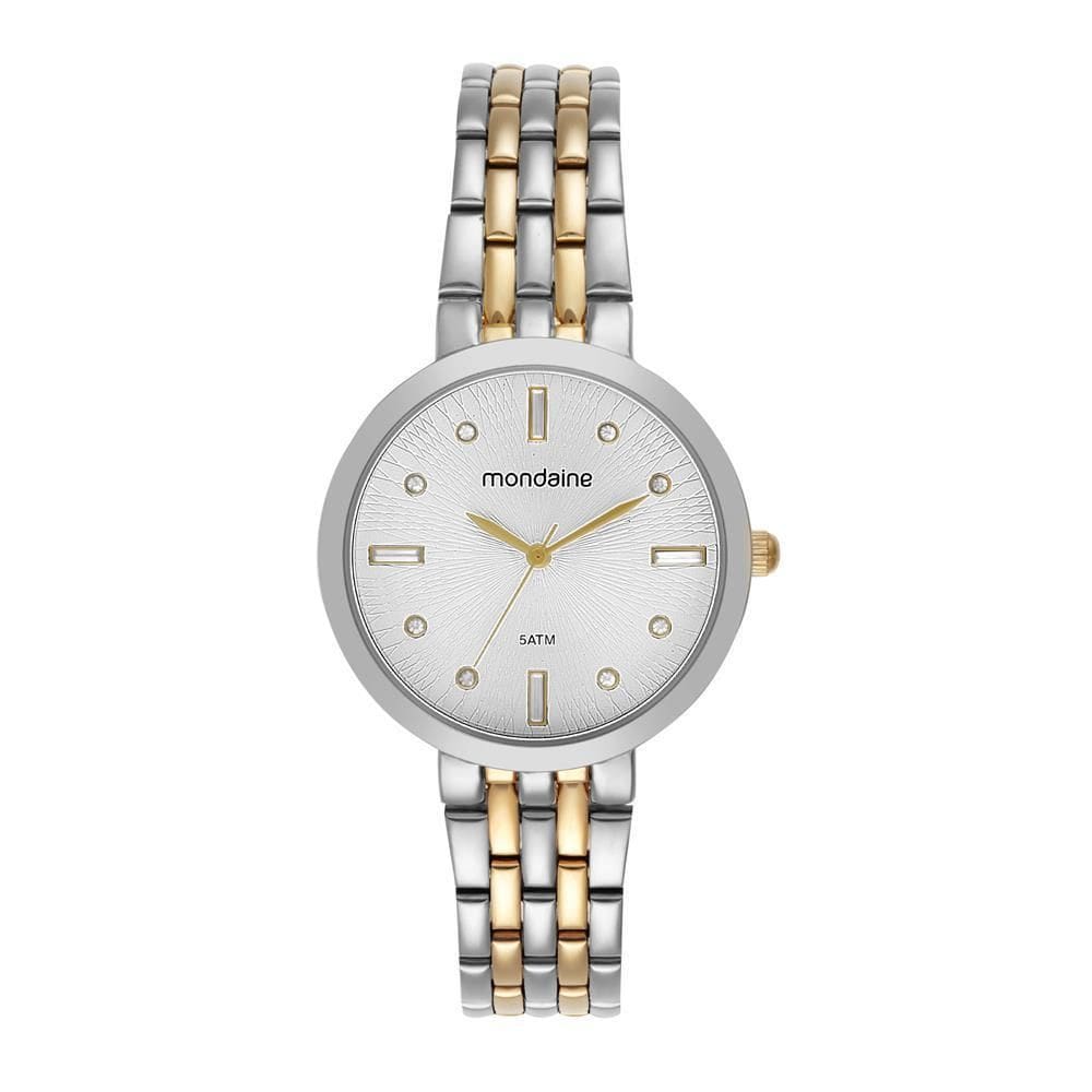 Relogio Mondaine Feminino Ref: 32860Lpmvbe2 Casual Bicolor