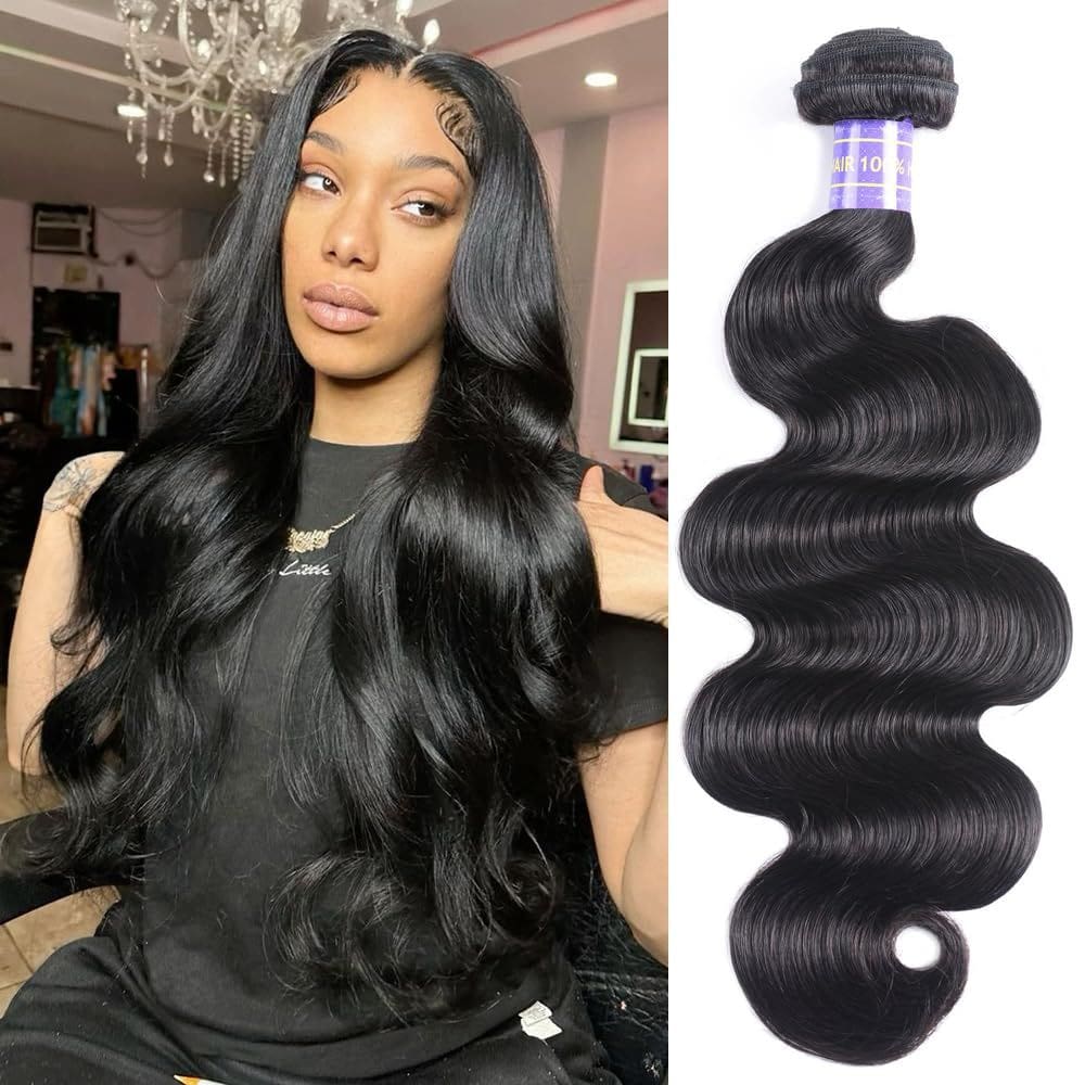 Pacotes de cabelo humano Hullran Body Wave de 26 polegadas 100g