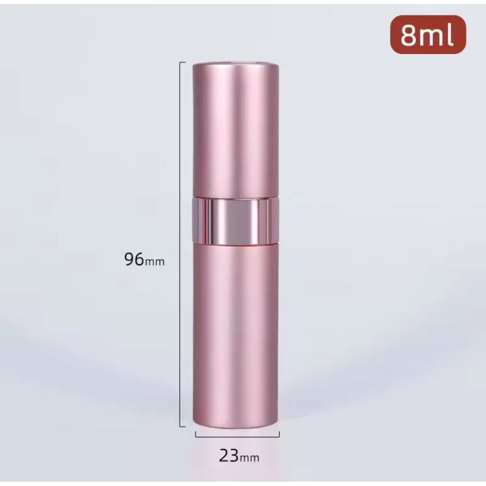 Mini Porta Perfume Refil 8ml – Leve seu perfume favorito para onde quiser