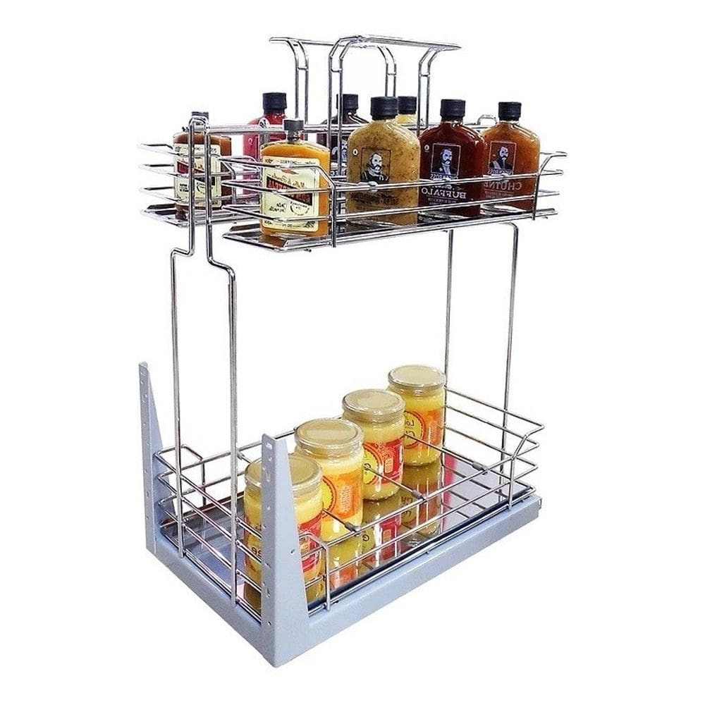 Mini Despensa Porta Temperos Portátil Deslizante Jomer 8852