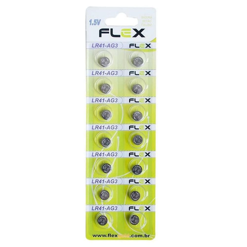Bateria Botao Lr41 ( Cartela C/ 14 Unid.) Flex Fx-lr41 [F108]