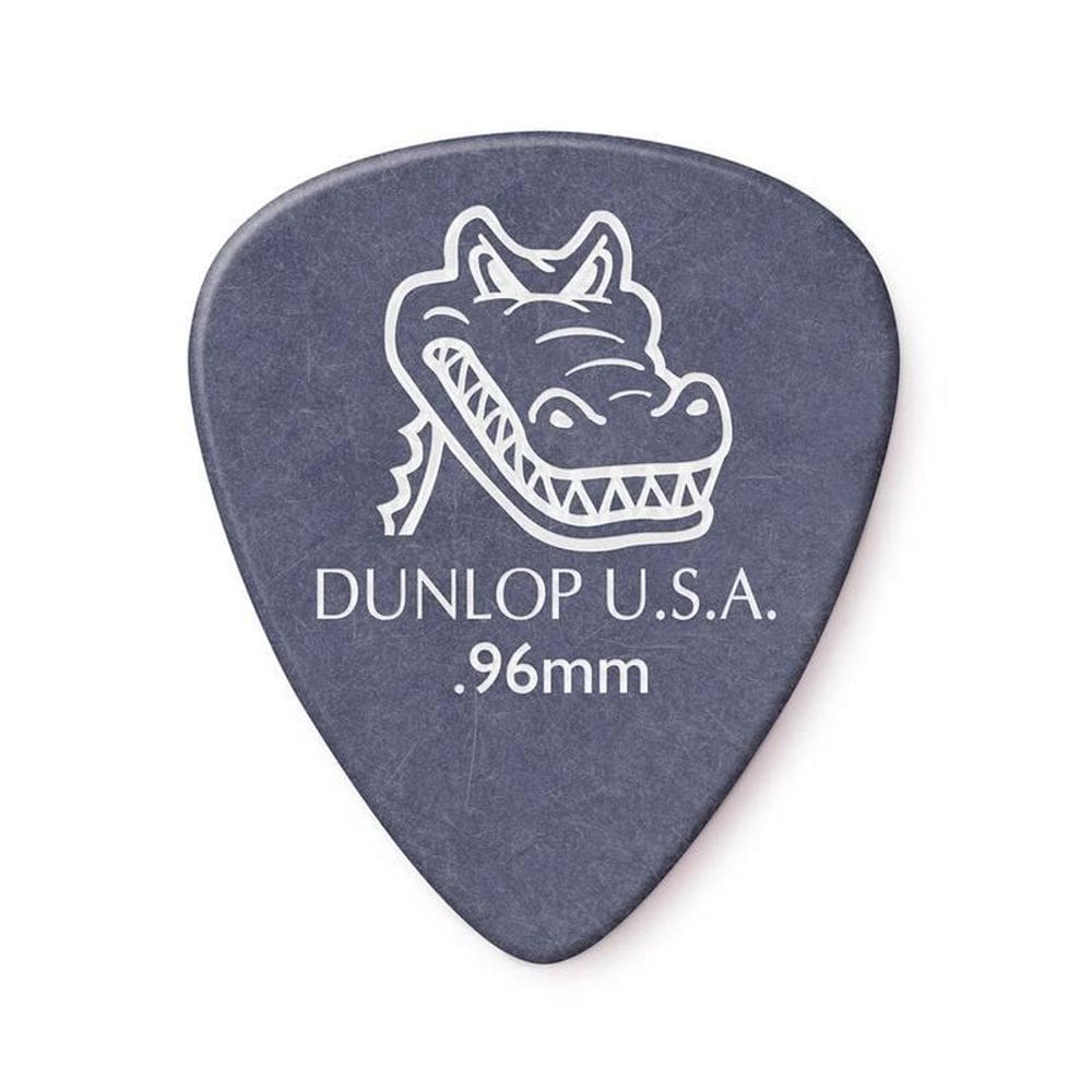 Palheta Gator Grip 0,96mm Pct C/6 417r.96 Dunlop (1813) [F108]