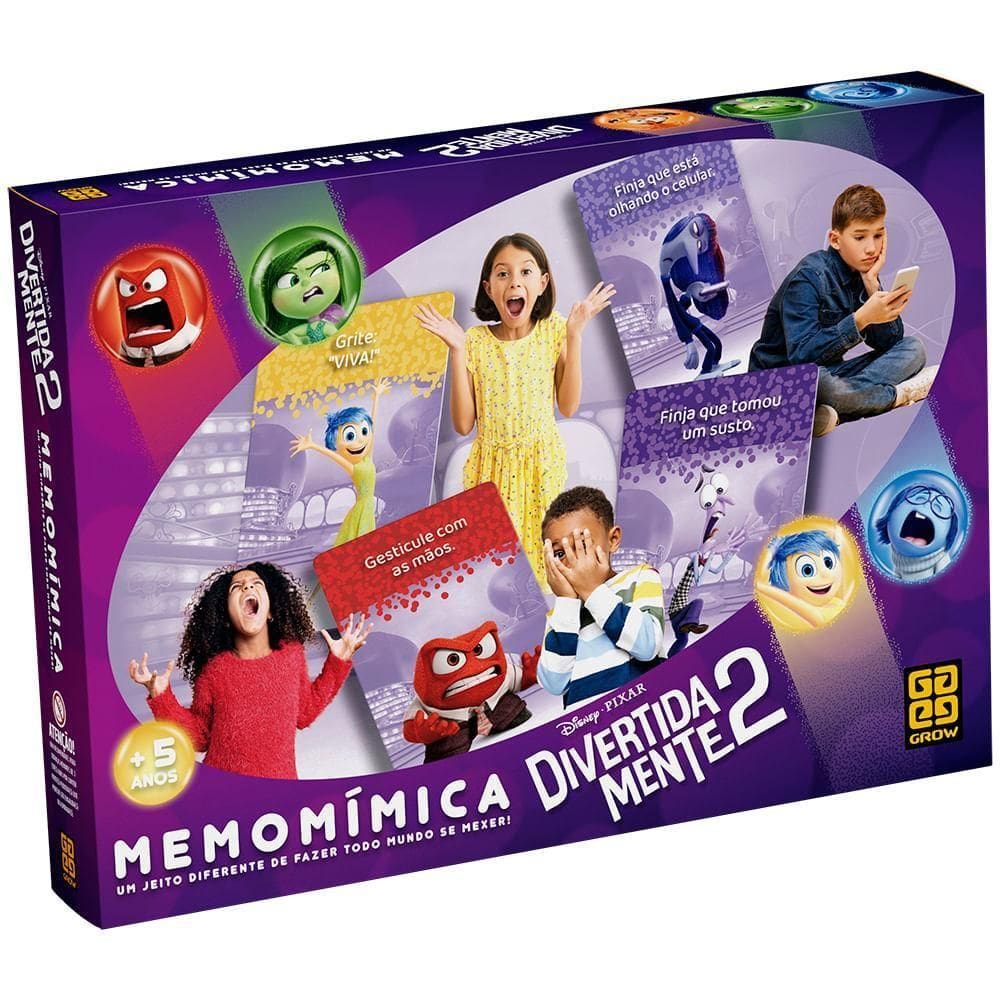 Jogo Memomímica Divertidamente 2 Memomímica Divertidamente 2