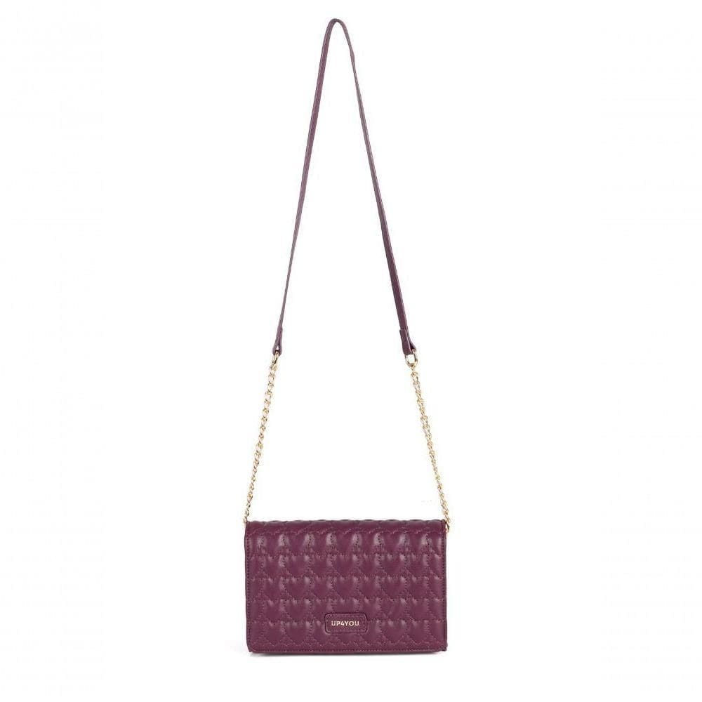 Bolsa Sintetica Ameixa - Un Roxo