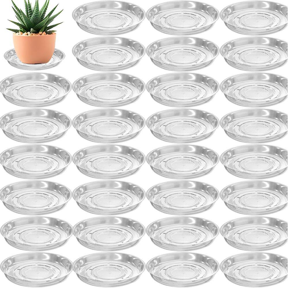 Pires de plantas Planterhoma, pacote com 30 cm, plástico transparente