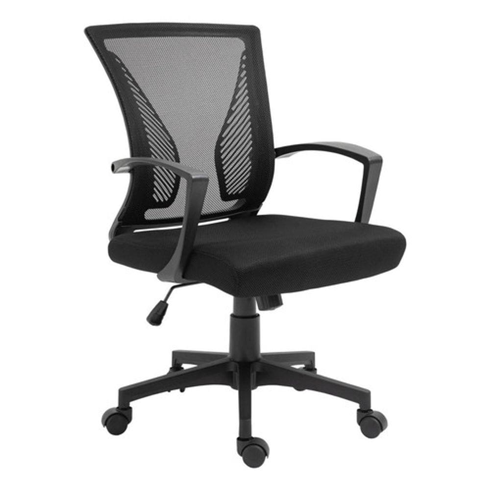 Cadeira Escritorio Executiva Tela Mesh Square - Preta