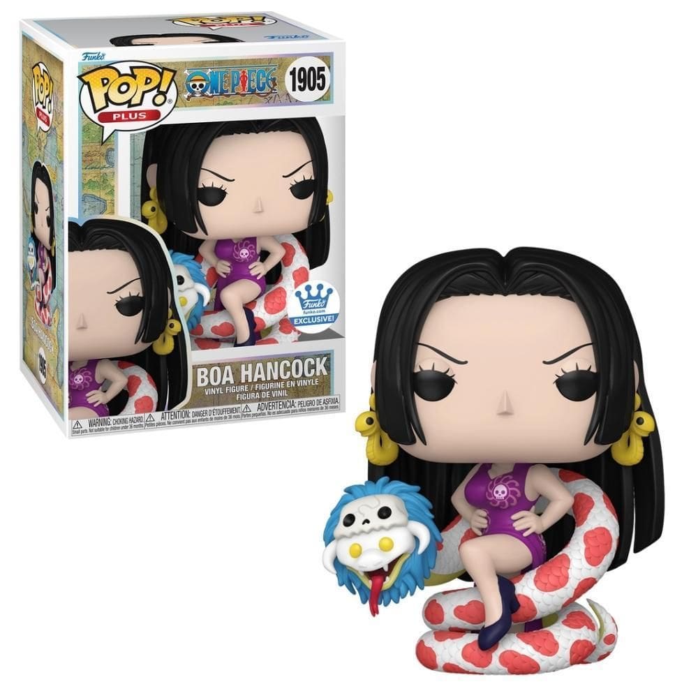 Boneco Funko Pop One Piece - Boa Hancock Com Serpente