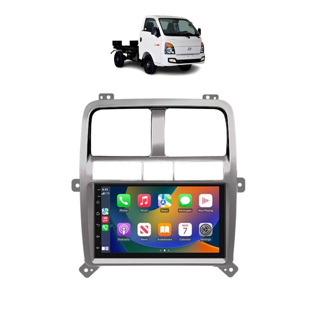 Kit Multimídia Hyundai HR 2020 / 2025 Ar Digital 7 Pol Carplay AndroidAuto - 708BR Roadstar