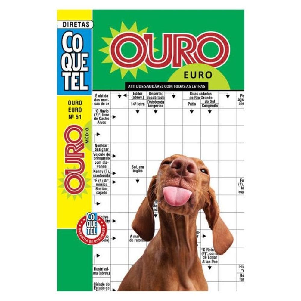 Livro Coquetel Ouro Euro 51