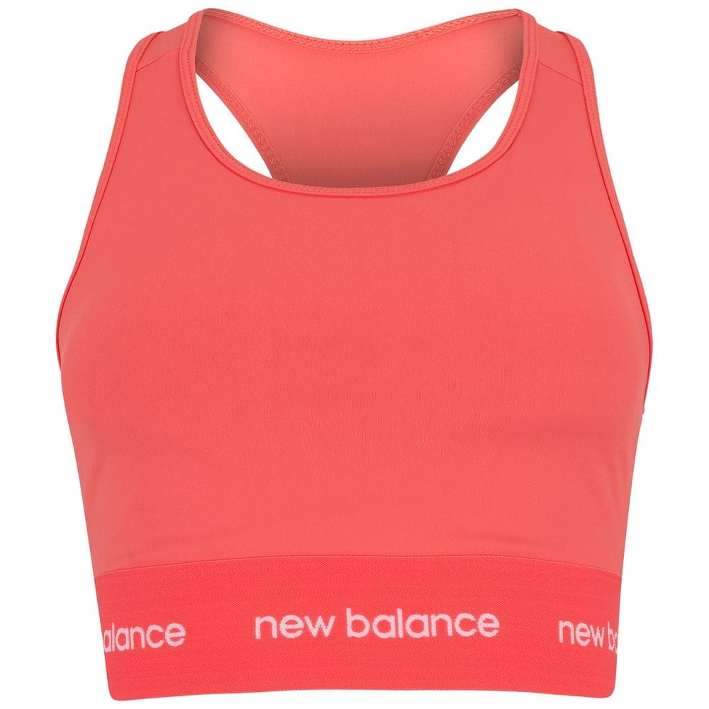 Top Fitness com Bojo Removível New Balance Média Sustentação Sport Essentials Active