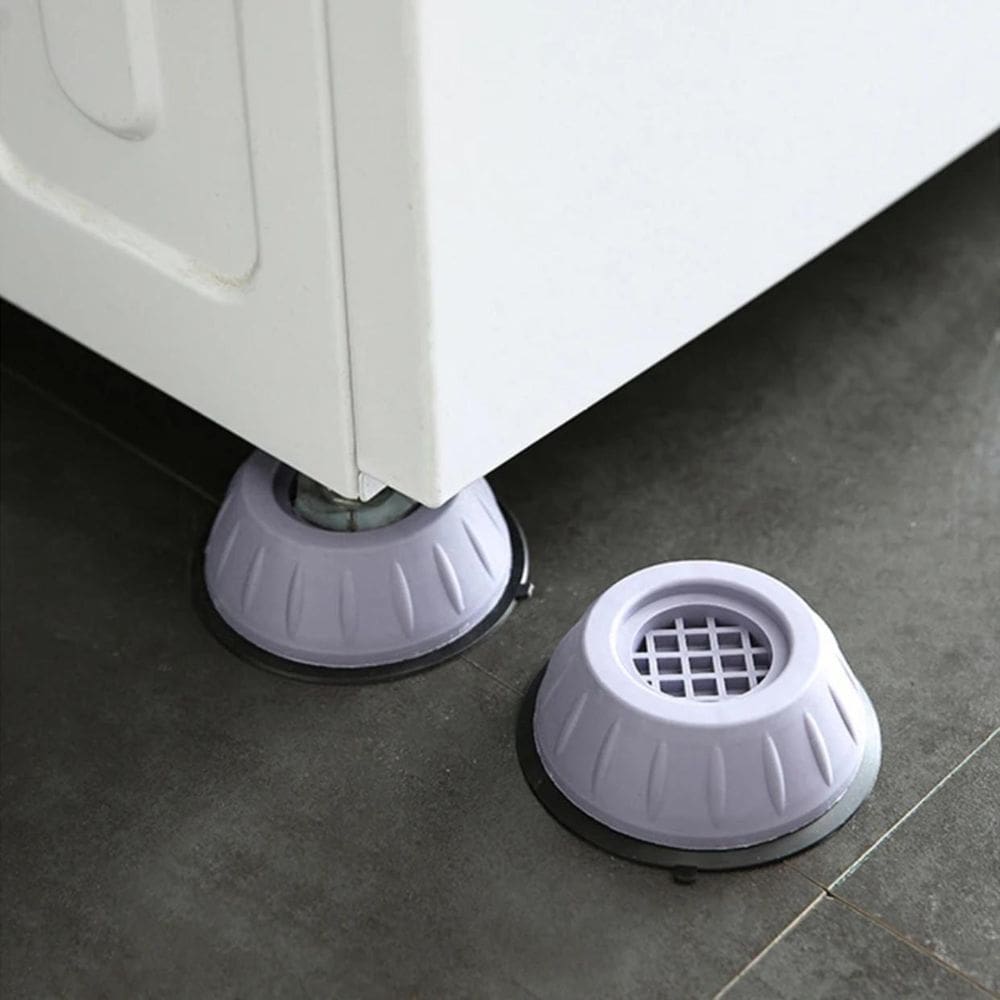 Kit 4 Pés Para Máquina De Lavar Freezer E Geladeira